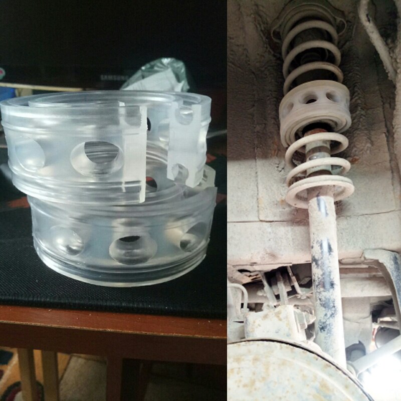 Bộ 2 Miếng Đệm Giảm Xóc Giảm Chấn Cho Ô Tô