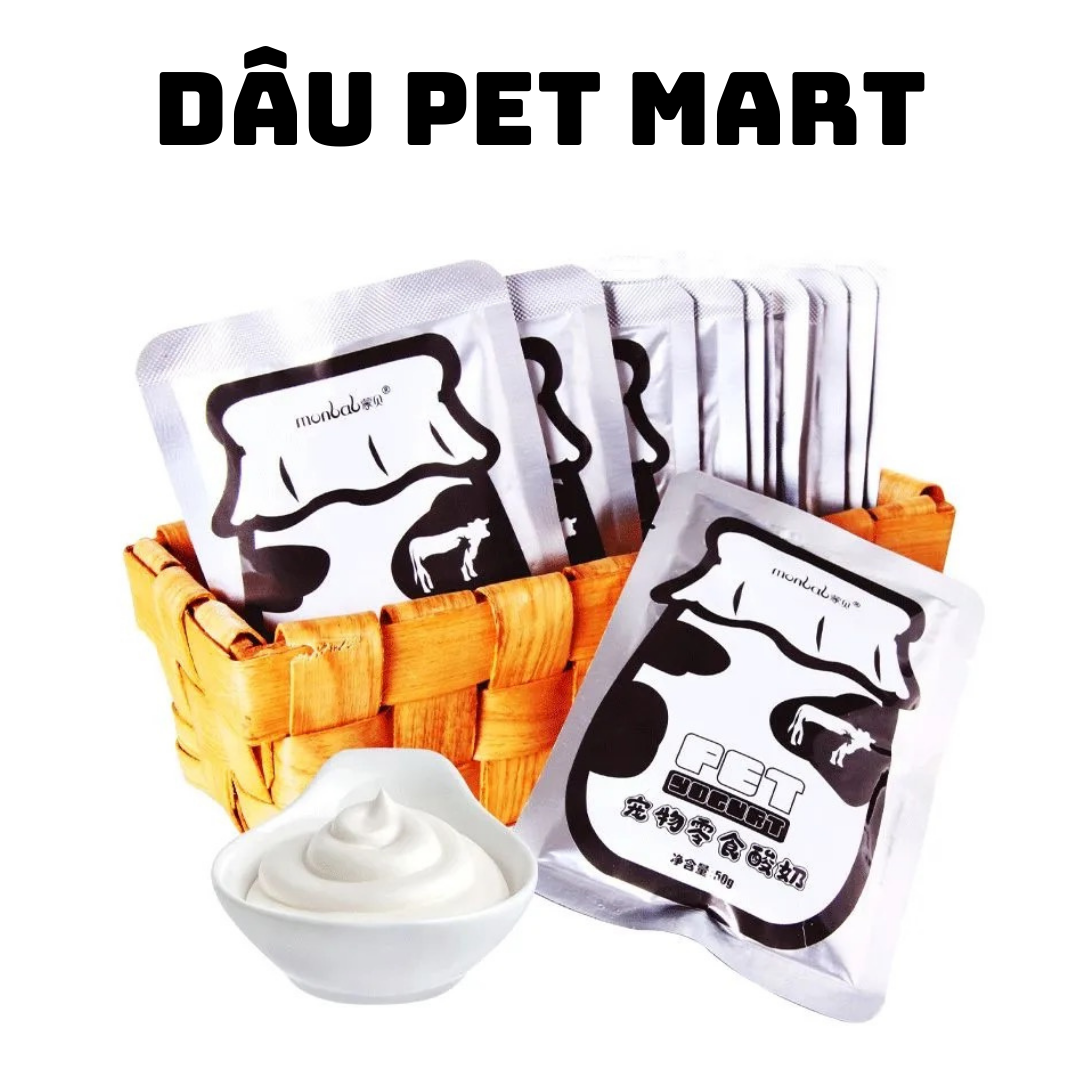 Sữa chua uống Monbab dành cho chó mèo gói 50g