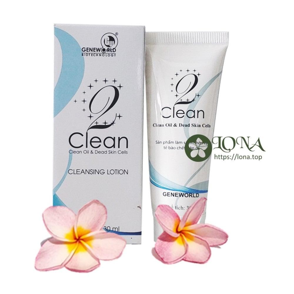 Tẩy tế bào chết 2 Clean Sinh Học  Mỹ Phẩm Organic