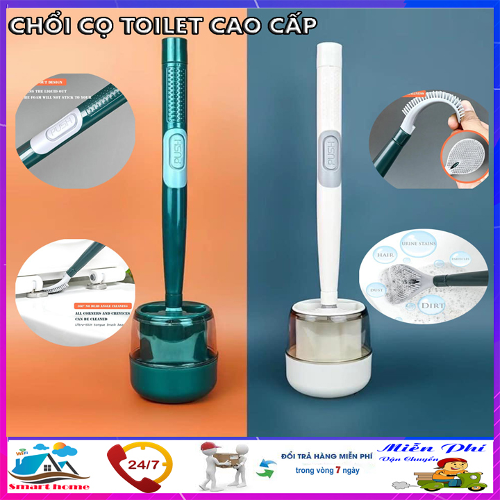 [Xả hàng] Chổi Cọ Toilet  Thông Minh Silicon Mẫu Mới Nhất 2021Thiết Kế Có Bình Chứa Nước Tẩy Rửa Bồn Cầu, Cọ Vệ Sinh, Cọ Sạch Bồn Cầu,Bàn Chải Cọ Toa Let, Đầu Bàn Chải Bồn Cầu Silicon, Công Cụ Làm Sạch Khử Trùng Mạnh Mẽ
