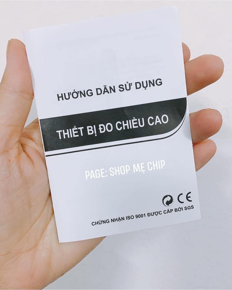 THƯỚC ĐO CHIỀU CAO ĐIỆN TỬ ( quà tặng Pediasure)