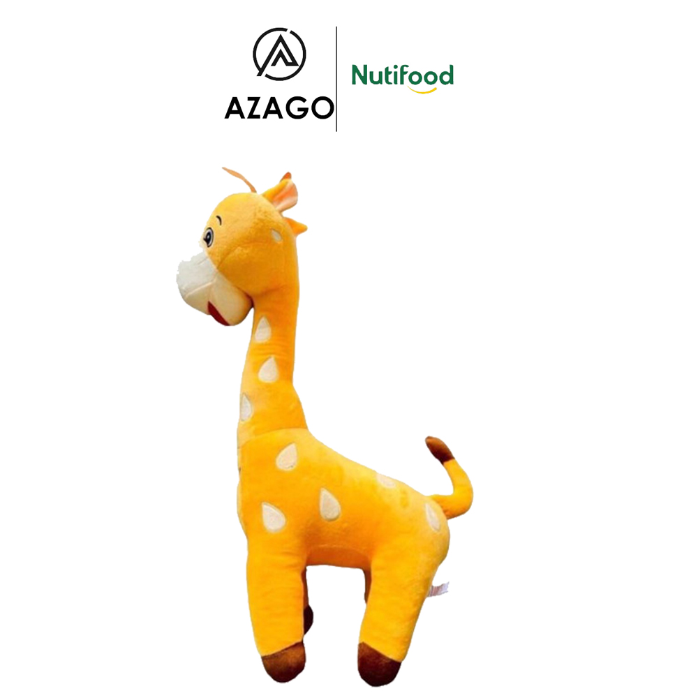 Thú bông hươu cao cổ - quà tặng của nutifood - azago