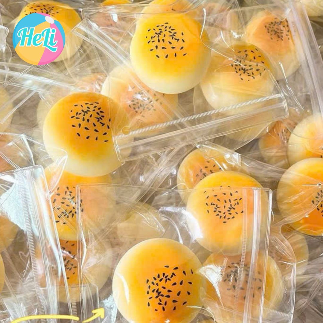 SQUISHY BÁNH MÌ MOCHI, ĐỒ CHƠI NẮN BÓP GIẢI TỎA CĂNG THẲNG