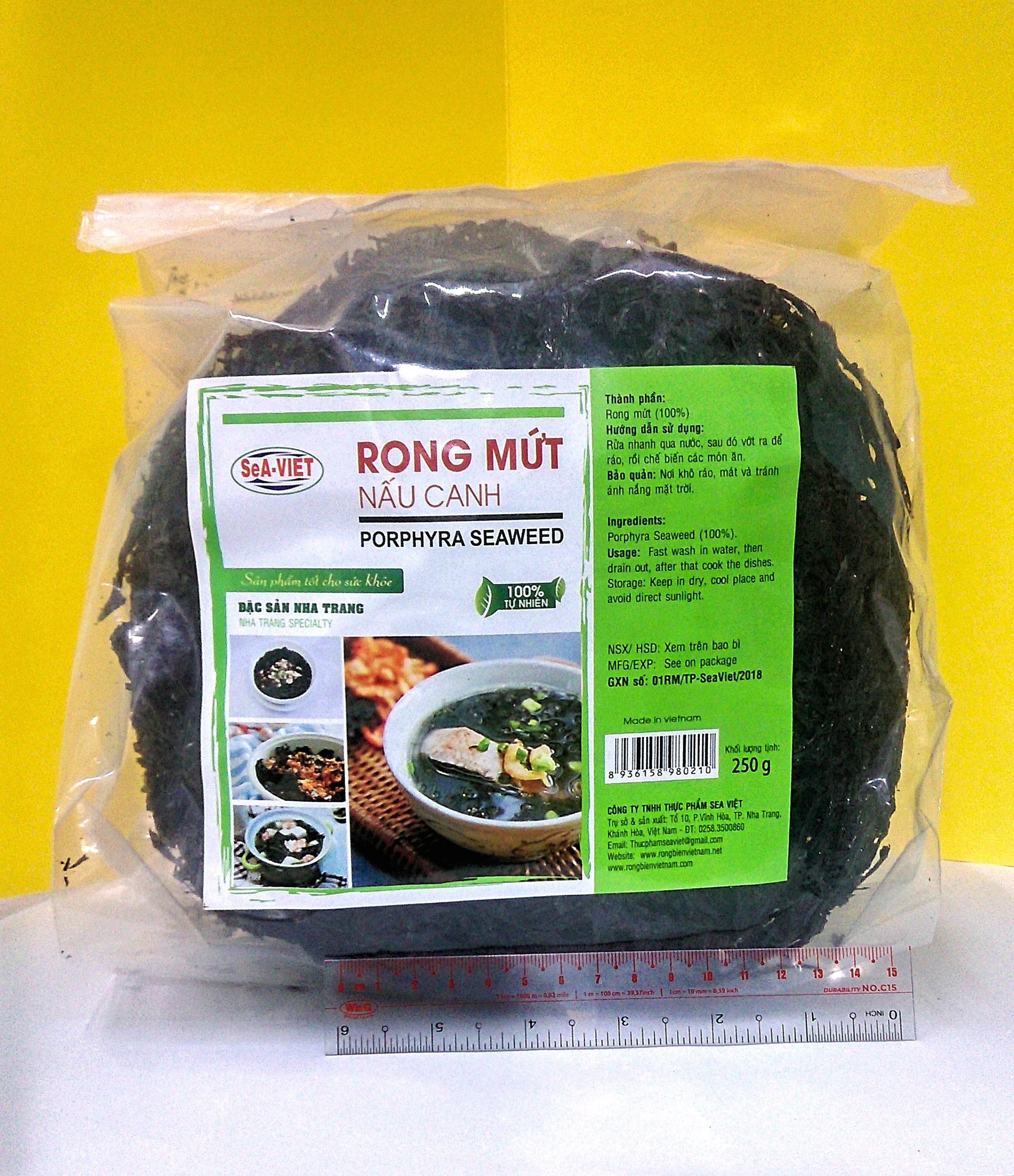 Rong mứt nấu canh Sea Việt 250g - Mắt sáng ngừa loãng xương tốt cho tim mạch