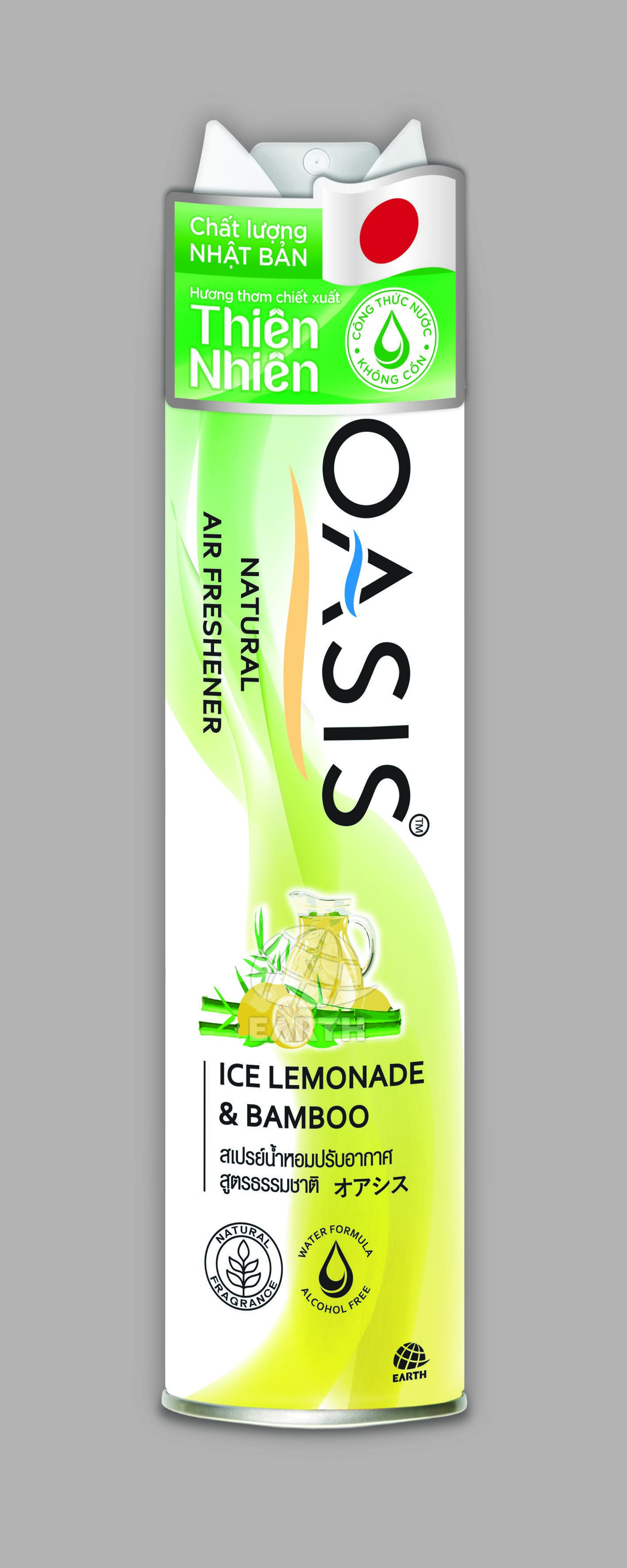 Xịt phòng OASIS Natural Hương thơm từ thiên nhiên