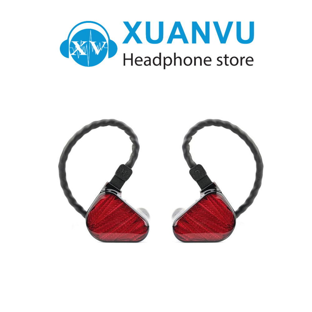 Tai nghe Truthear X Crinacle Zero - Red. Màu sắc phong cách , Âm thanh chi tiết ấn tượng