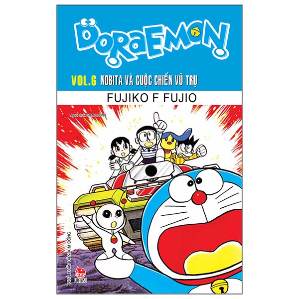 Fahasa - Doraemon Tập 6: Nobita Và Cuộc Chiến Vũ Trụ (Tái Bản 2019)