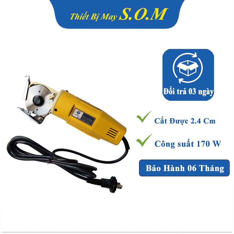 Máy cắt vải cầm tay lejiang 70 > cắt vải thun > vải coton > cat giấy dán tường