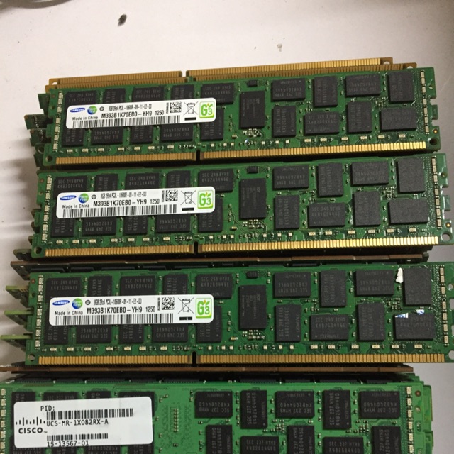 RAM DDR3 8GB ECC REGISTERED tháo máy bộ siêu bền dùng cho PC, Mainboard X58 X79 X99 - Không sử dụng được cho Main H61, H81