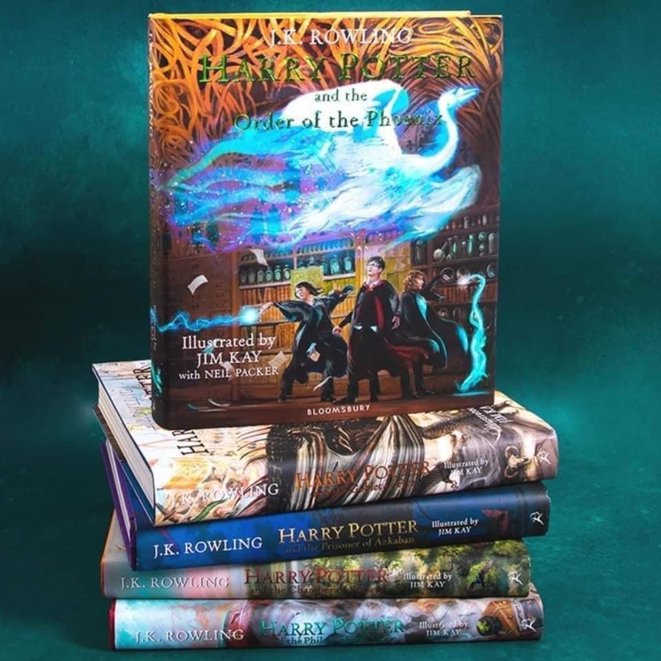 Harry potter nhập màu 5c bìa cứng kèm audio