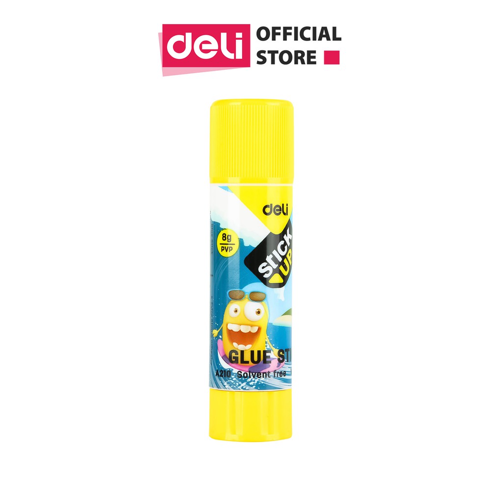 Hồ khô thủ công học sinh bumpee deli - 8g lọ vàng -1 lọ và hộp 24 lọ- ea21010