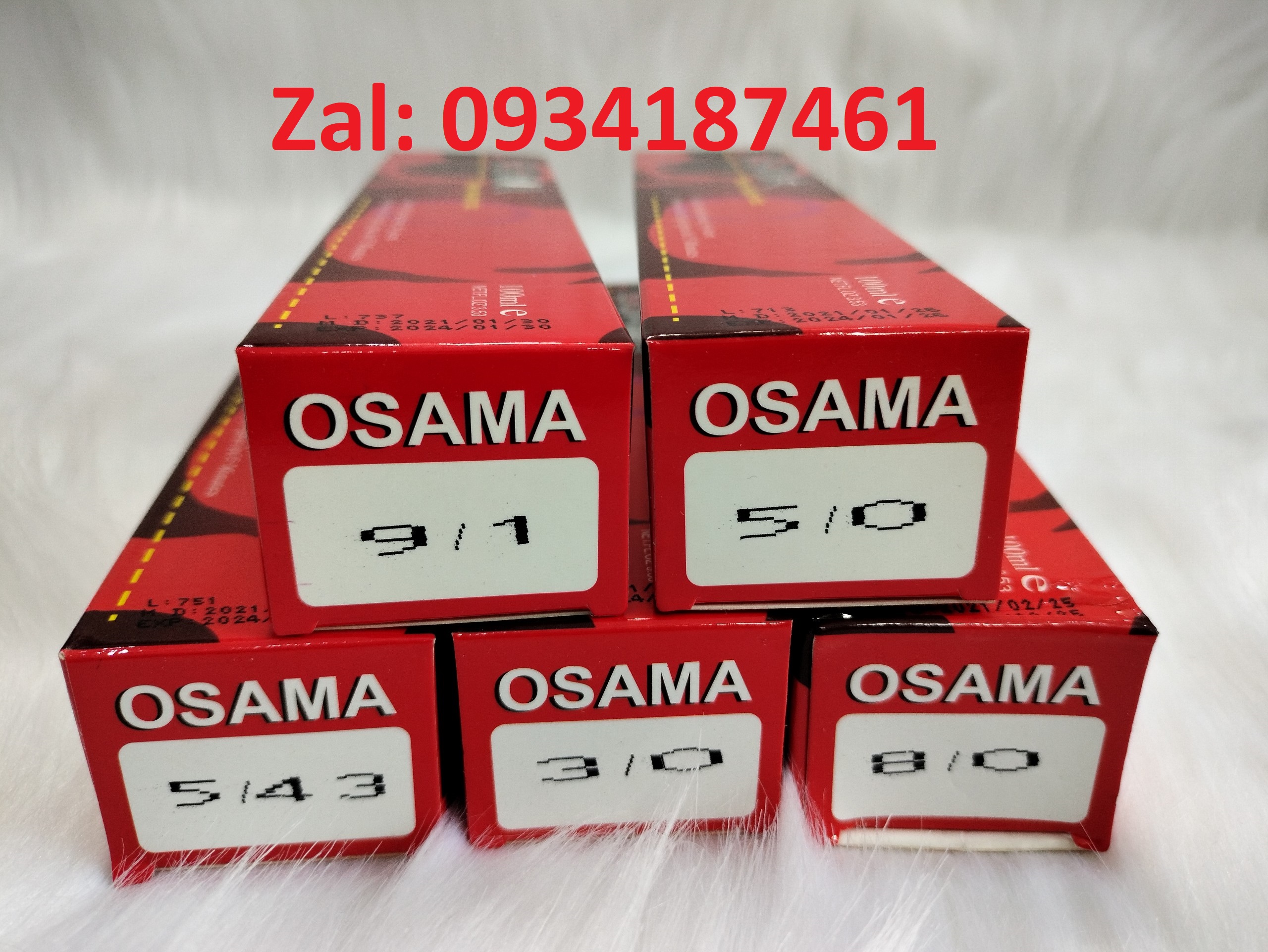 63 mã Màu nhuộm tóc Osama 100ml [Giá trên không có oxy trợ nhuộm và không có bao tay]