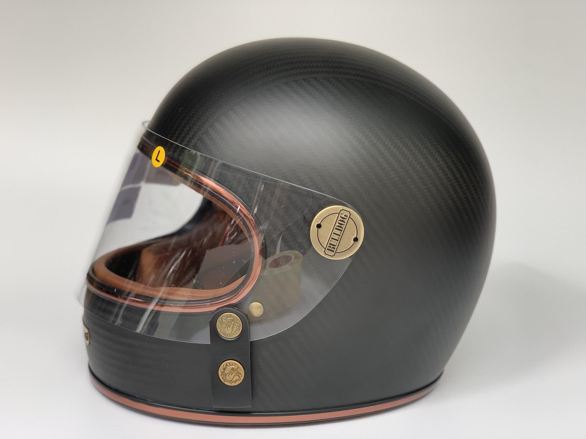 Mũ Bảo Hiểm Fullface BULLDOG CLASICO CARBON