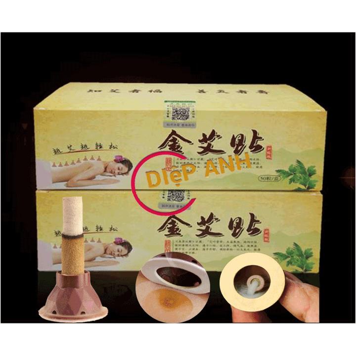 ✣ﺴ Điếu ngải dán- nhang ngải cứu dán 10mm-7mm{ SẴN ĐẾ DÁN-TẶNG GIỎ BẢO VỆ}
