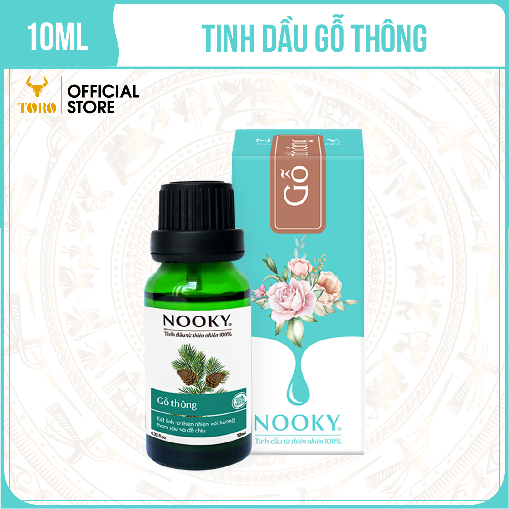 [10ml] Tinh Dầu Gỗ Thông Nooky Nguyên Chất 100% | TORO FARM