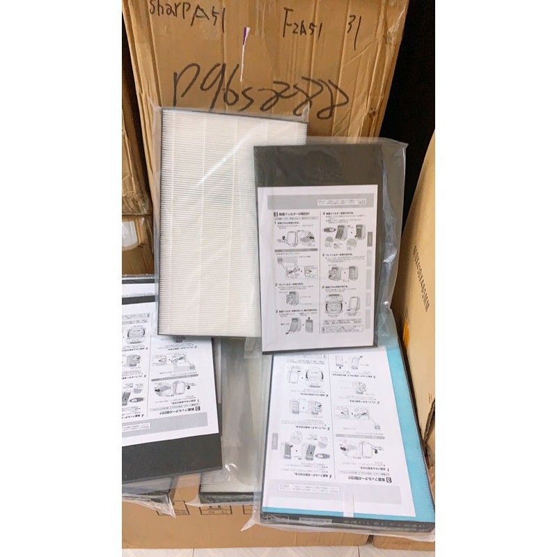 Combo màng lọc cho Daikin trứng MCK40, MCK55