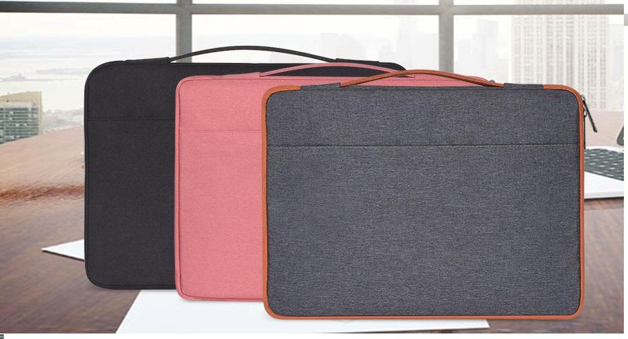 [HCM]Túi chống sốc cho laptop macbook có tay cầm 3 ngăn ND02