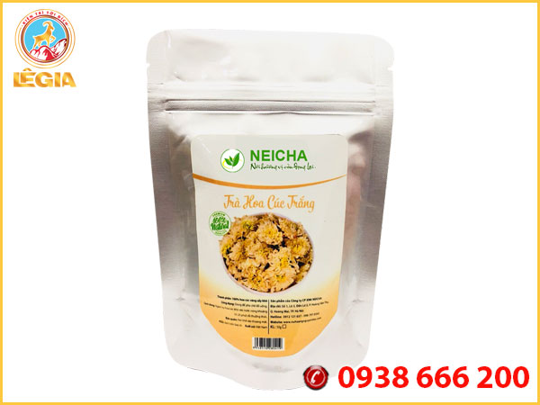 Trà hoa cúc trắng sấy khô 100g neicha giúp ngủ ngon,giải độc,thanh nhiệt,đẹp da, bổ não, sáng mắt