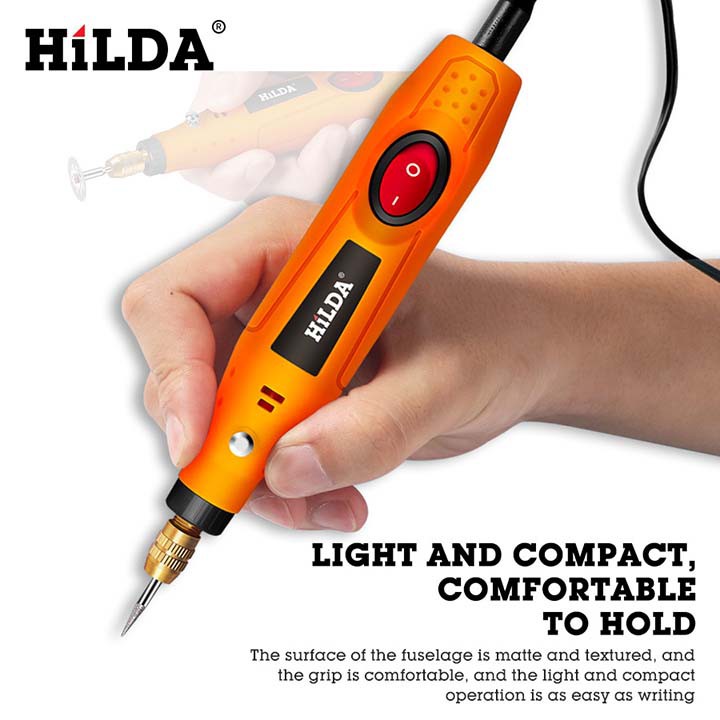 Máy khắc mài mini cao cấp hilda md6612