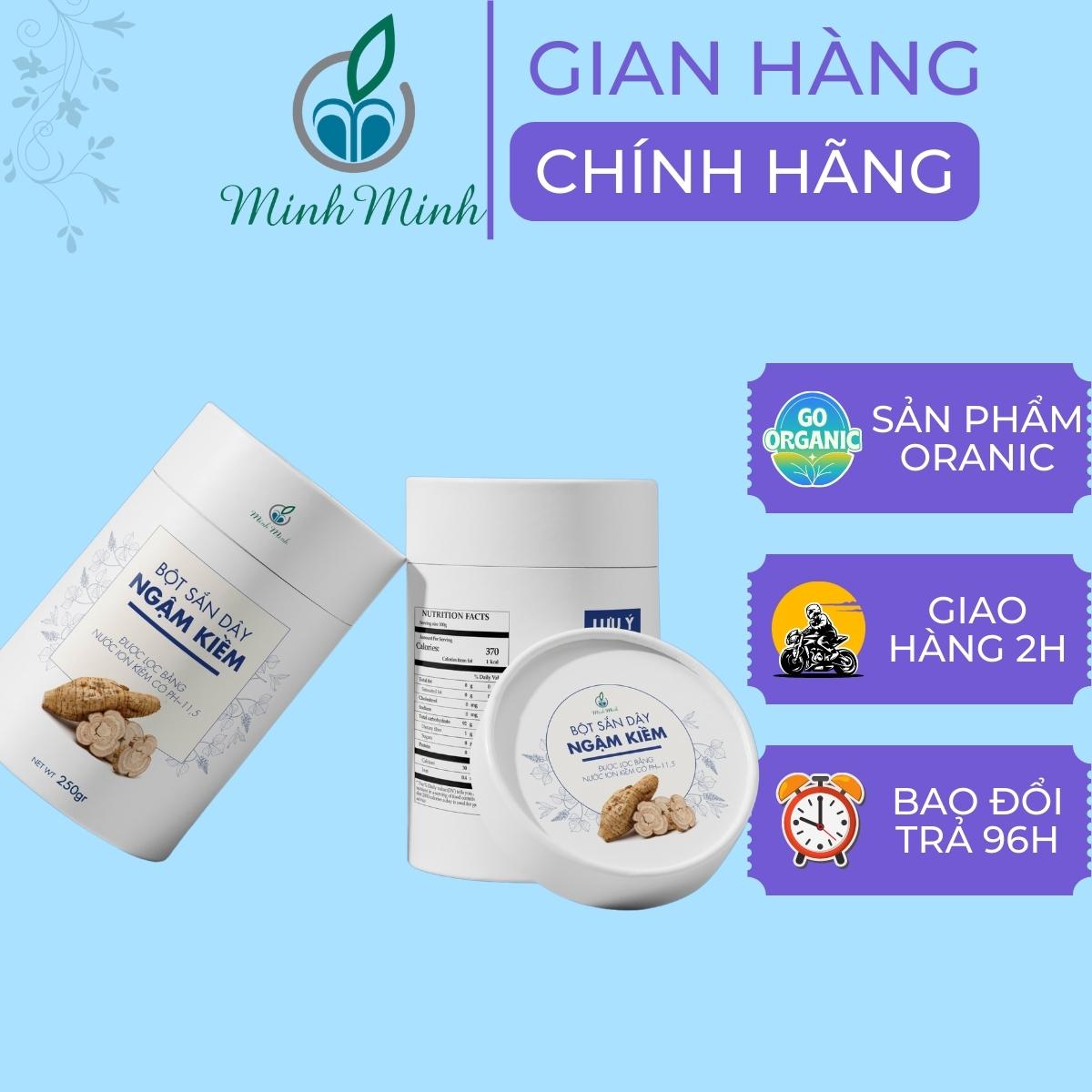 Bột sắn dây ngậm kiềm hộp giấy 250g