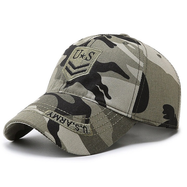 Mũ lính Mỹ US ARMY, Mũ lưỡi trai rằn ri đi phượt, nón kết lính Mỹ