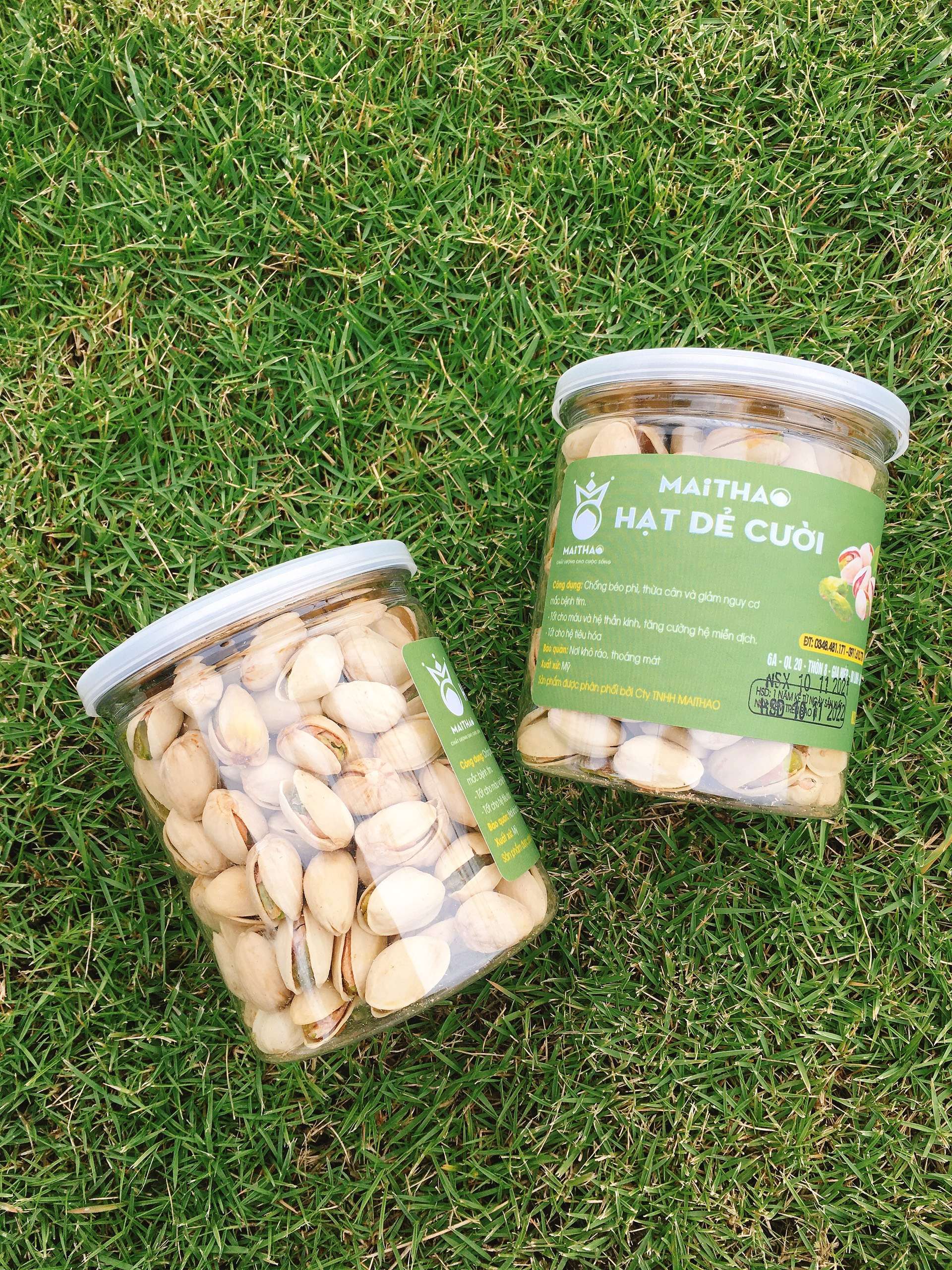 Hạt Dẻ Cười  Mai Thao (Hũ 200g) - Thơm Ngon Giảm Cân
