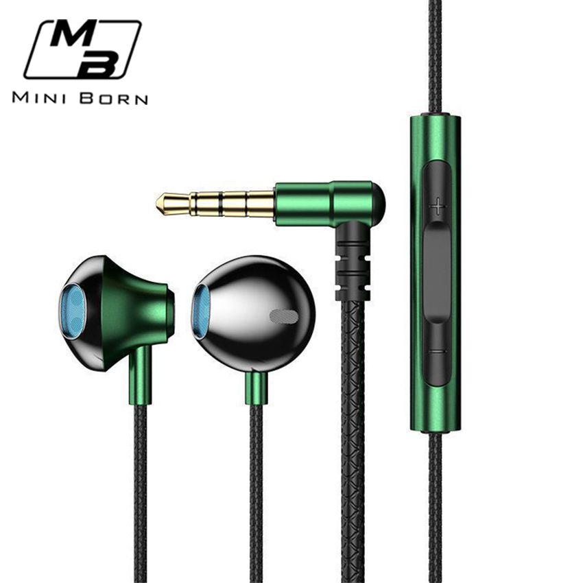 Tai Nghe Nhét Tai Mini Tai Nghe Tai Nghe Nhét Tai Có Dây Tai Nghe HIFI Tai Nghe Stereo Tai Nghe Khử Tiếng Ồn, Tai Nghe Không Đau Tai Âm Trầm Nặng Khuỷu Tay 90 ° Với Micro HD