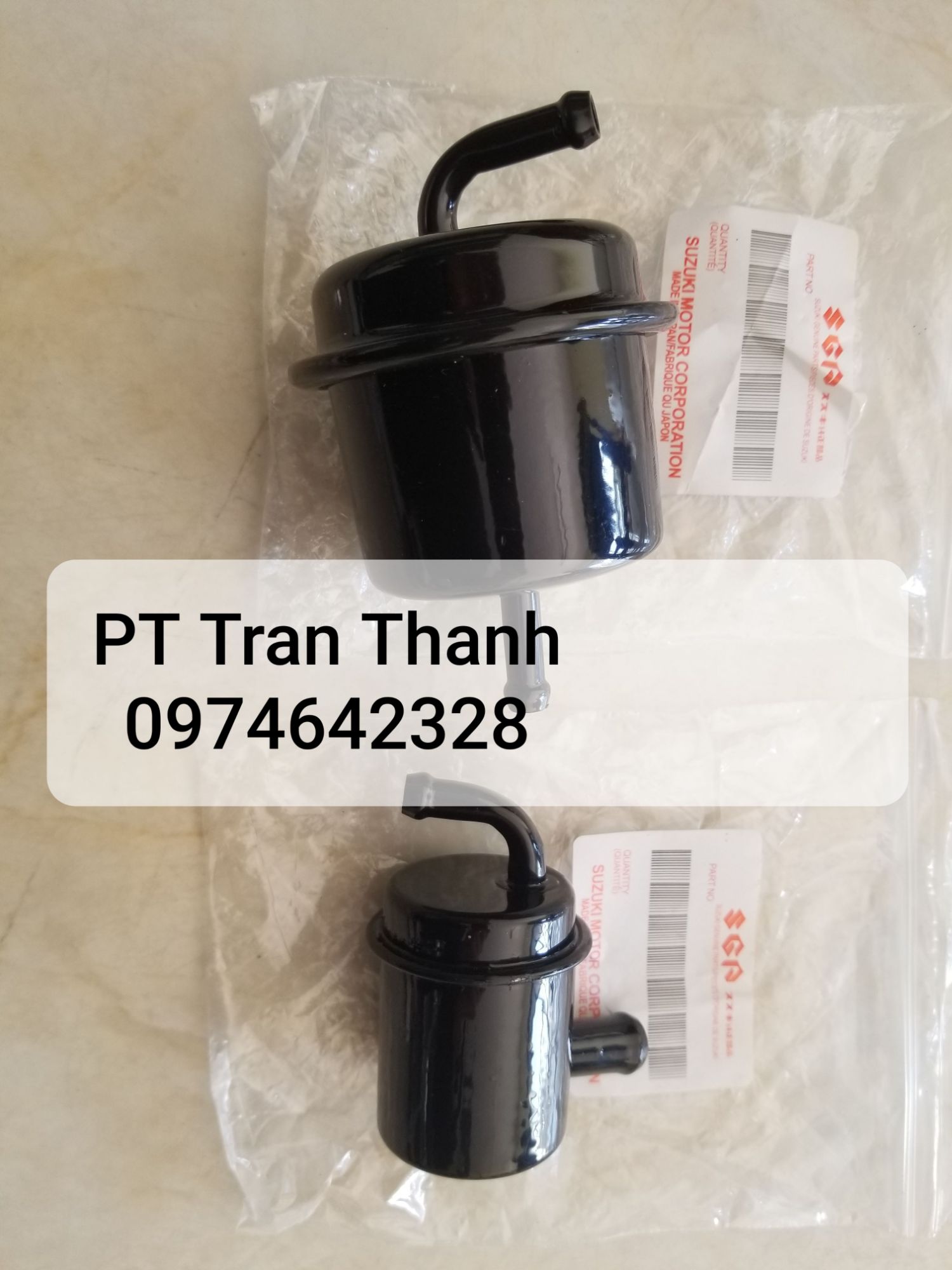 Lọc xăng Suzuki carry 500kg, Suzuki carry 7chỗ, điện tử 1 bộ  2 cái