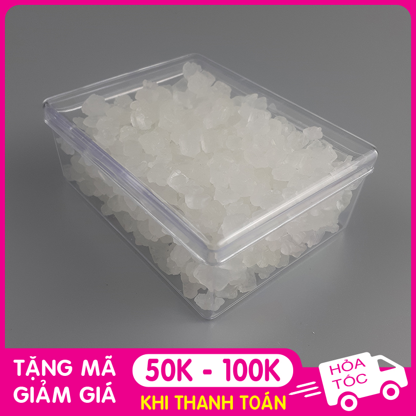 [CHƯNG CÙNG YẾN SÀO] Đường phèn trắng tinh khiết hạt to vừa (chuyên để chưng yến)