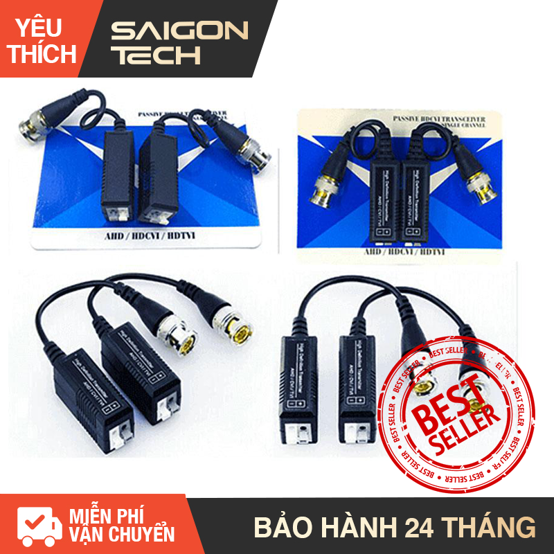 [HCM]Bộ Balun chuyển đổi tín hiệu Camera loại thường chất liệu bền bỉ hoạt động ổn định cam kết hàng đúng mô tả chất lượng đảm bảo