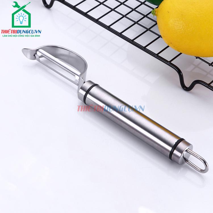 Dụng cụ gọt vỏ trái cây inox đa năng