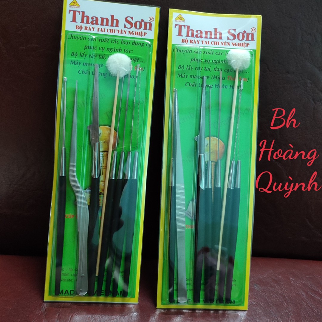 Combo 30 vĩ lấy ráy tai bộ 8 dụng cụ