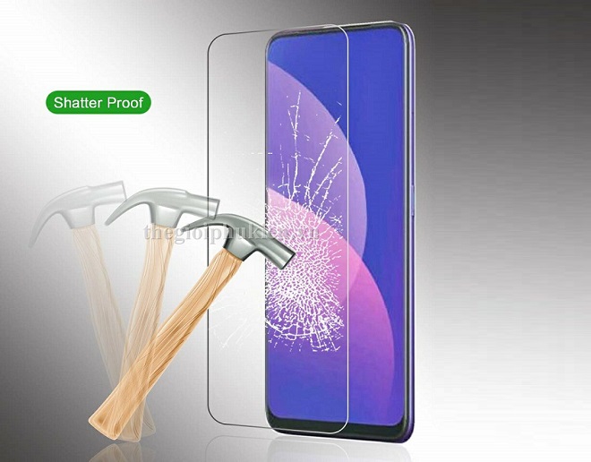 Tấm dán kính cường lực OPPO F11 Pro hiệu Glass Pro chống vỡ, chống xước màn hình