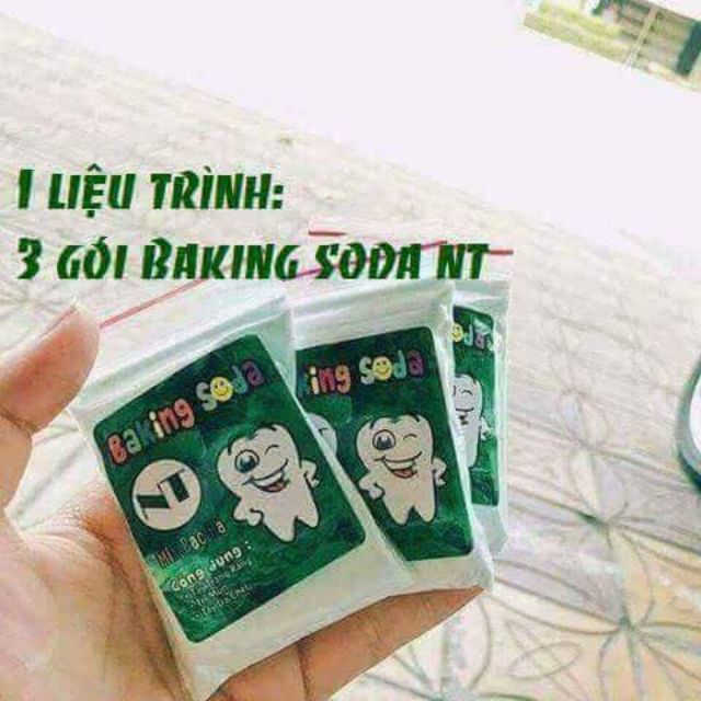 Baking Soda gói 100gr hàng chuẩn xịn