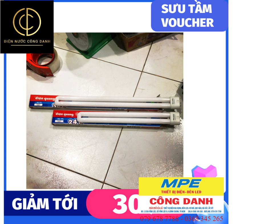 Bóng Điện quang Doublewing 36w 24W
