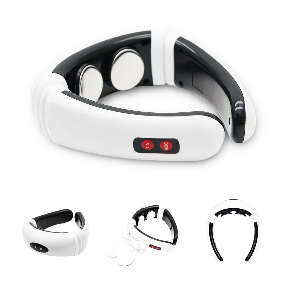 Máy massage cổ vai gáy , máy matxa vai cổ 3d - 5 chức năng