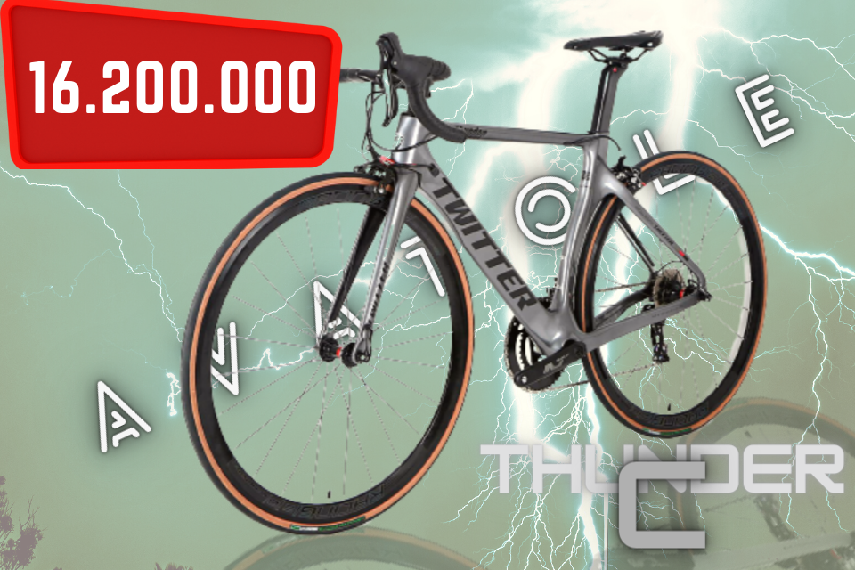 Xe đạp đua Twitter ThunderC 2021 FULL CARBON, Khung sườn Carbon Nano