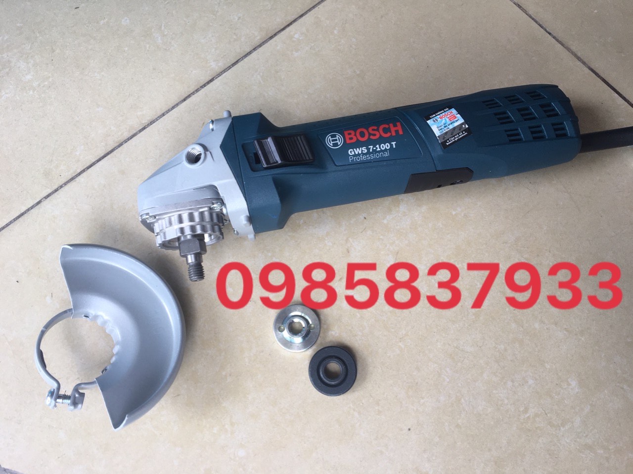 Máy mài góc 720w gws 7-100t chính hãng