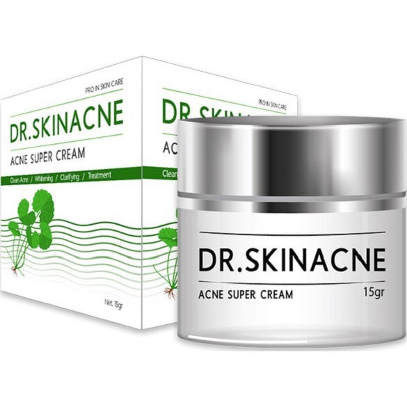 DR SKINACNE [CHÍNH HÃNG] - Kem Chấm Đánh Bay Mụn Cấp Tốc - Check mã QR Code DR.SKINACNE