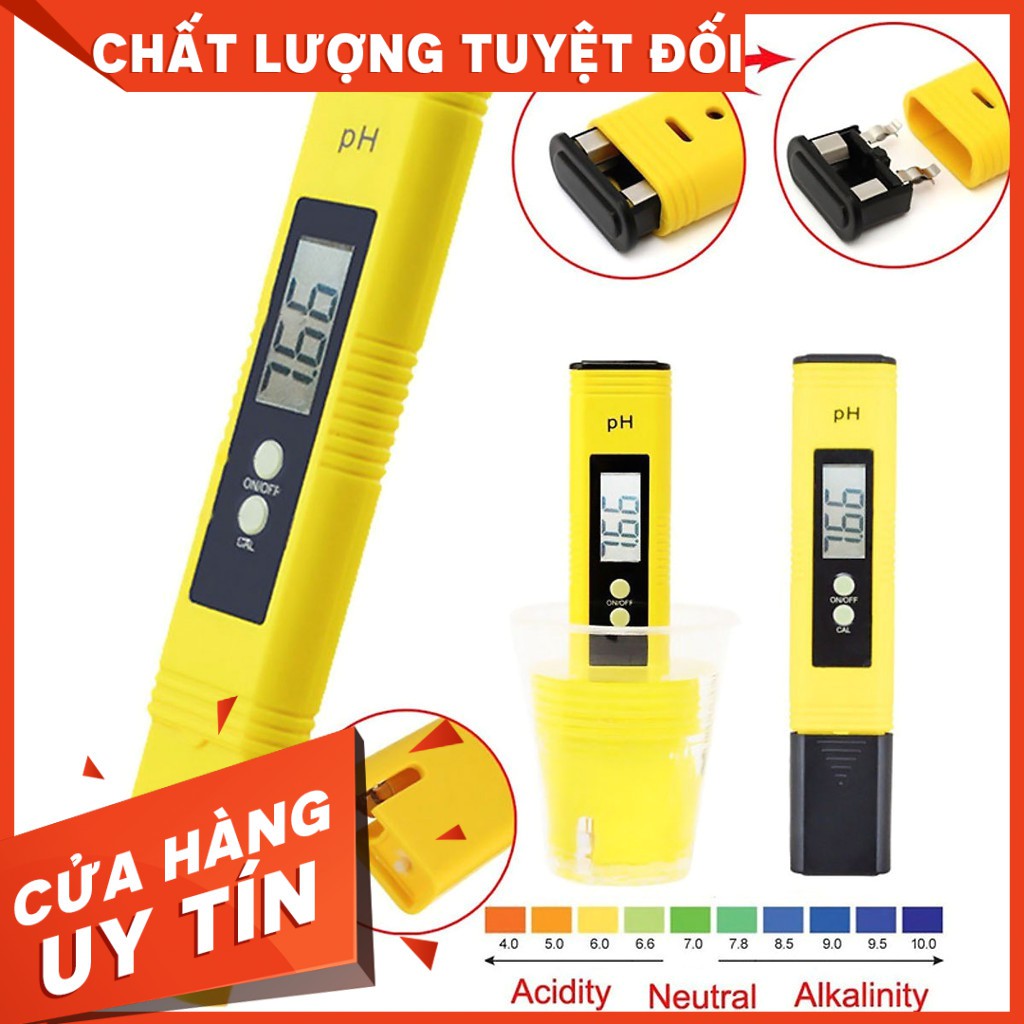 Bút đo PH của nước ph-02 hồ cá - Guppy Xanh loại tốt cam kết hàng đúng mô tả chất lượng đảm bảo