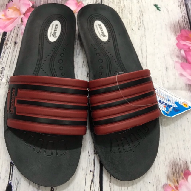 Dép asia nữ 3 sọc bà già dw10
