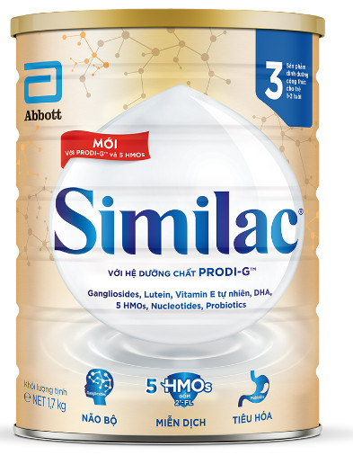 Sữa bột Similac 3 900g lon Dinh Dưỡng 5G 1.7kg