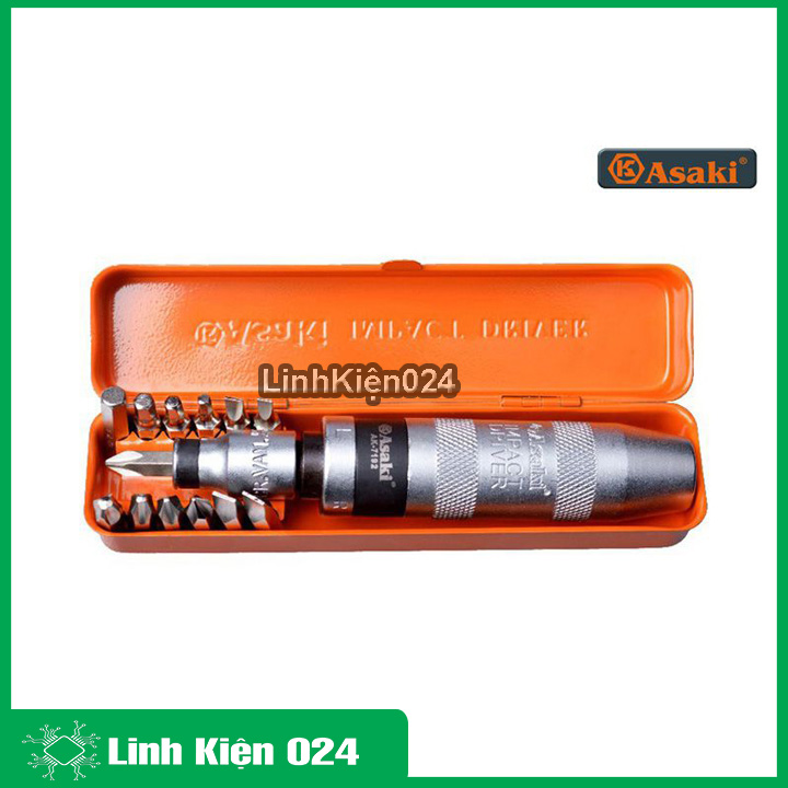 Bộ tua vít đóng asaki ak-7192