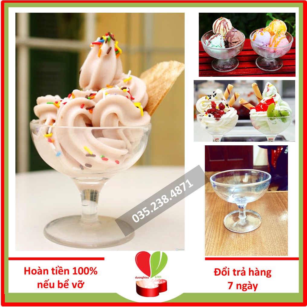 Ly Đựng Kem Nhựa Mica Nhà Hàng Cao Cấp Fataco - Duonghieu6789