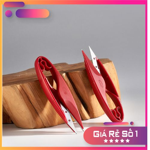 Kéo bấm chỉ hãng pin 1255 cán nhựa đỏ