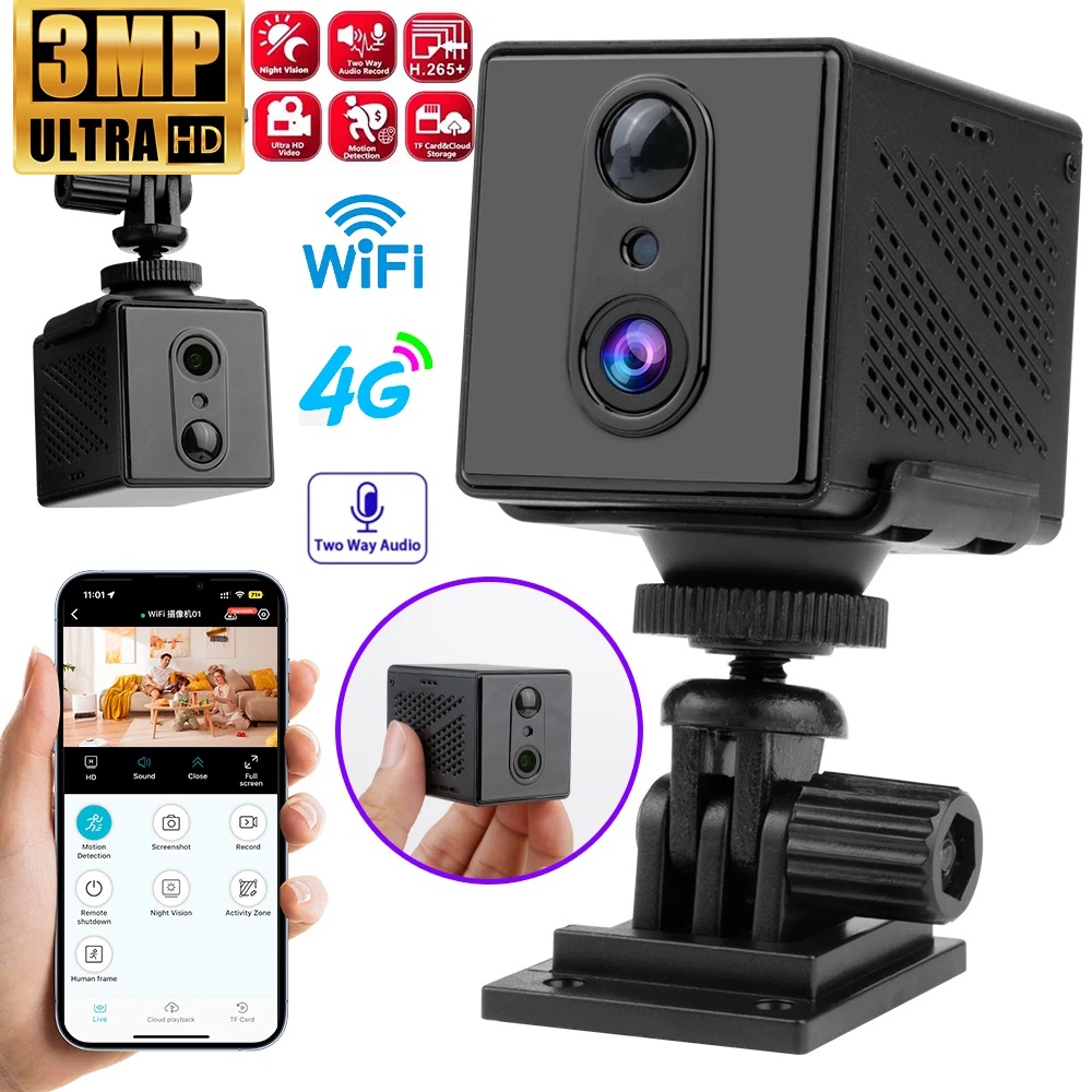Máy Quay An Ninh Giám Sát, Camera Mini 4G VSTARCAM CB70, Hồng Ngoại , Hình Ảnh Full HD 1080p, Đàm Thoại 2 Chiều, Xem Đêm Có Màu, Phát Hiện Chuyển Động, Pin Khủng..BH 12 THÁNG