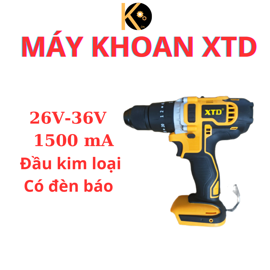 Thân máy khoan Pin, máy khoan pin cầm tay tiện dụng