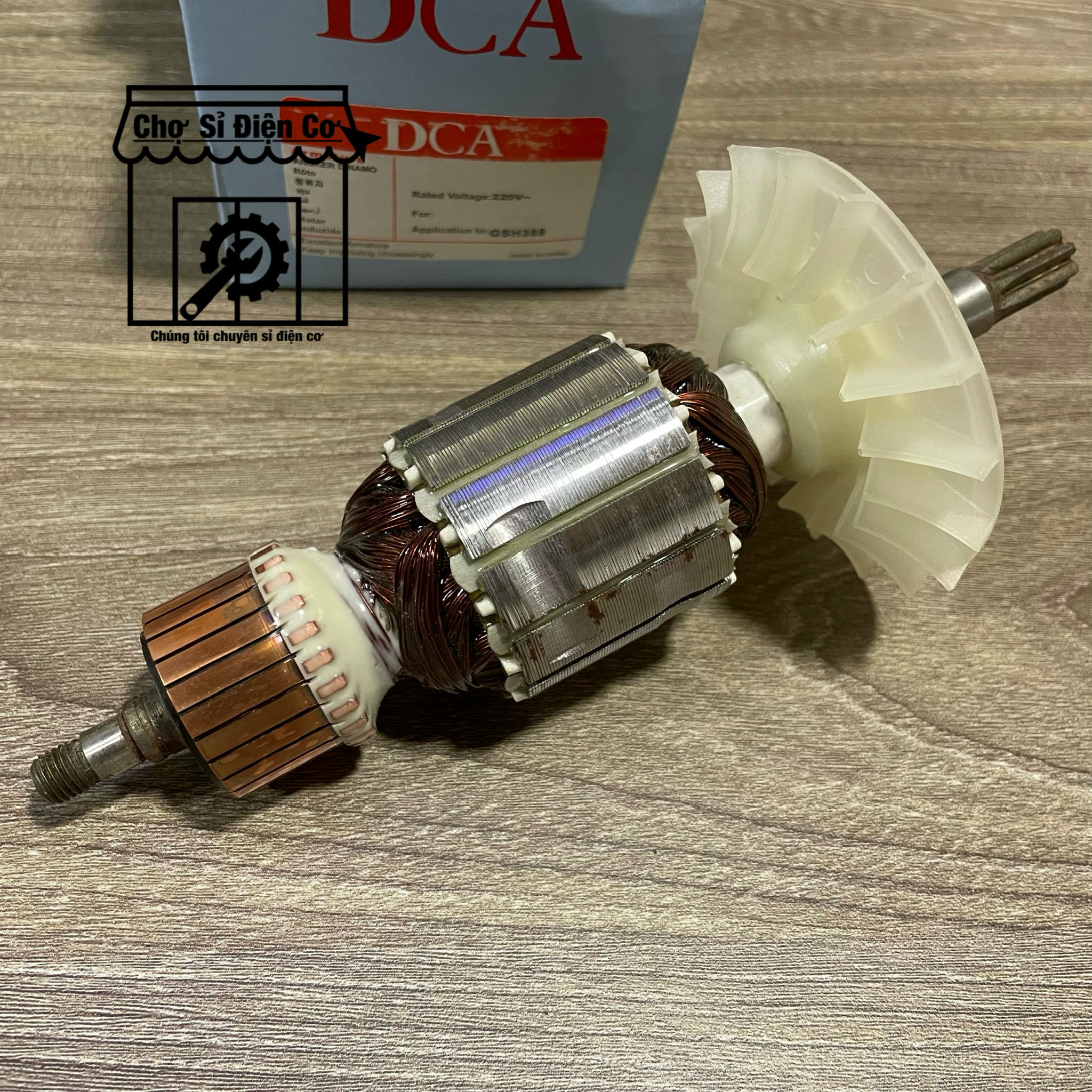 Rotor dca máy khoan đục bos.ch gsh 388 | rô tơ máy khoan đục bos.ch gsh388