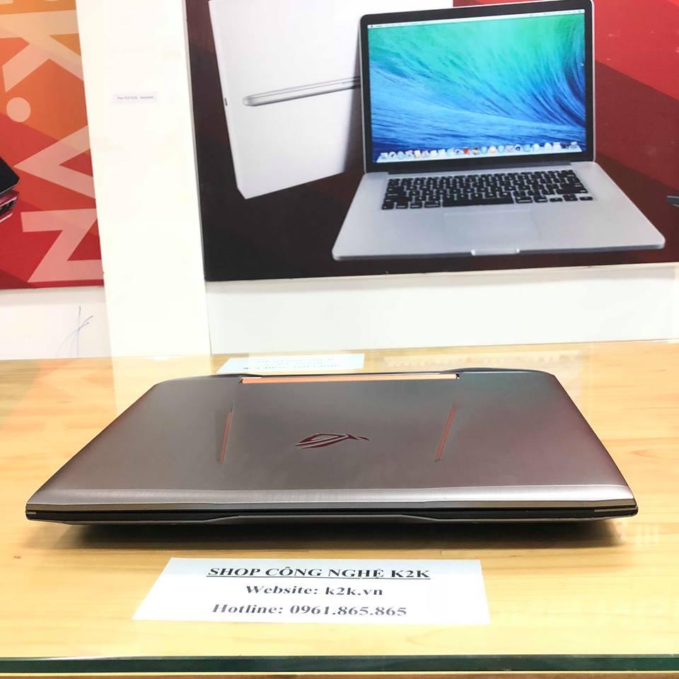 Laptop Asus G752VS Core i7 6820HK/ Ram 32Gb/ SSD 128Gb + HDD 1Tb/ GTX 1070/ Màn 17.3” FHD