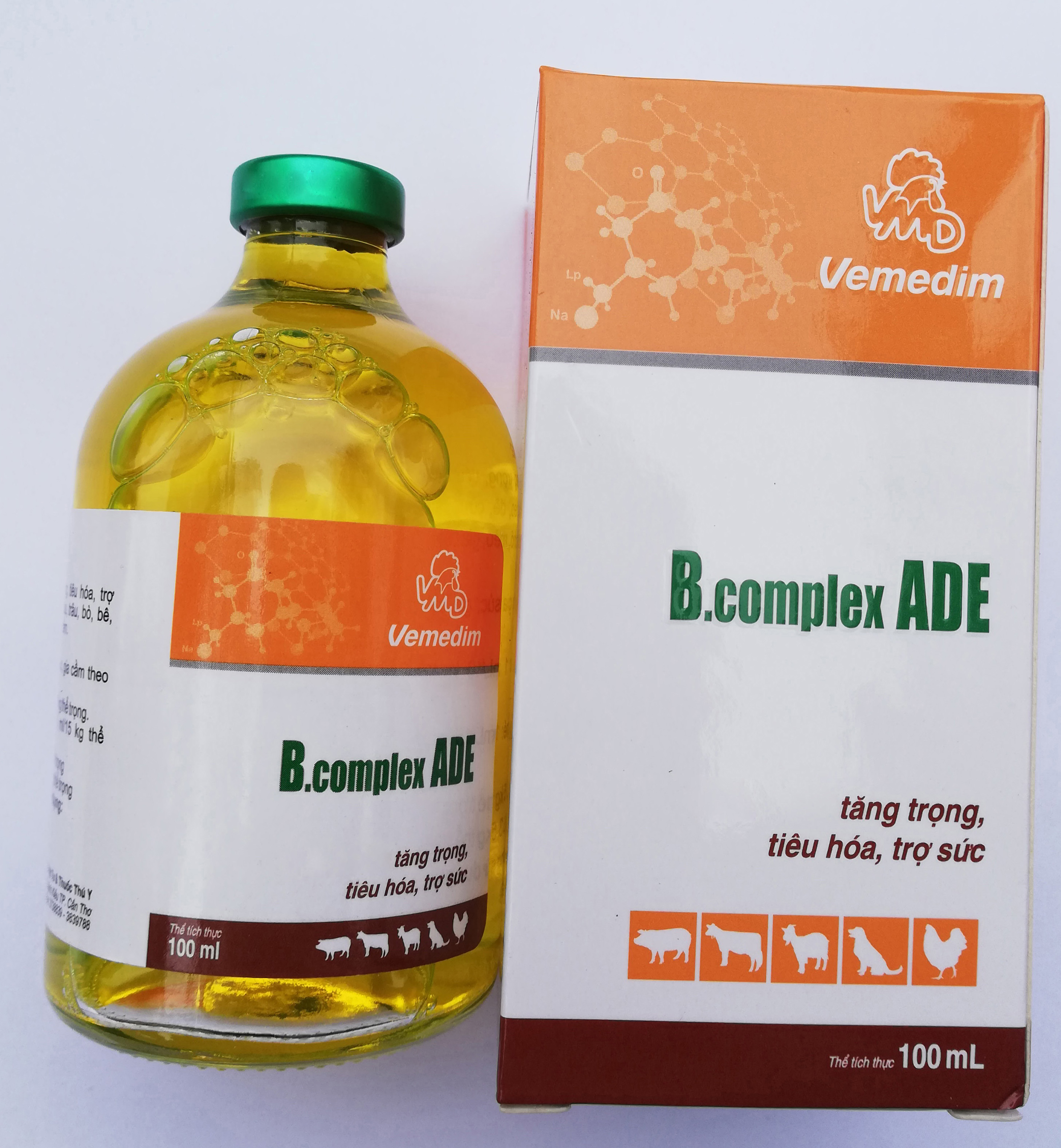 B.complex ade siêu tăng trọng, hỗ trợ tiêu hoá, trợ sức